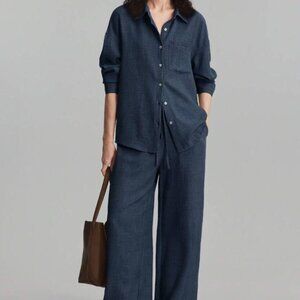 Ontre 2 Pieces Women Summer/Autumn Outfit, Daily Casual Homewear Set size L New!